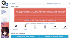 Desktop Screenshot of openkore.com