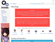 Tablet Screenshot of openkore.com